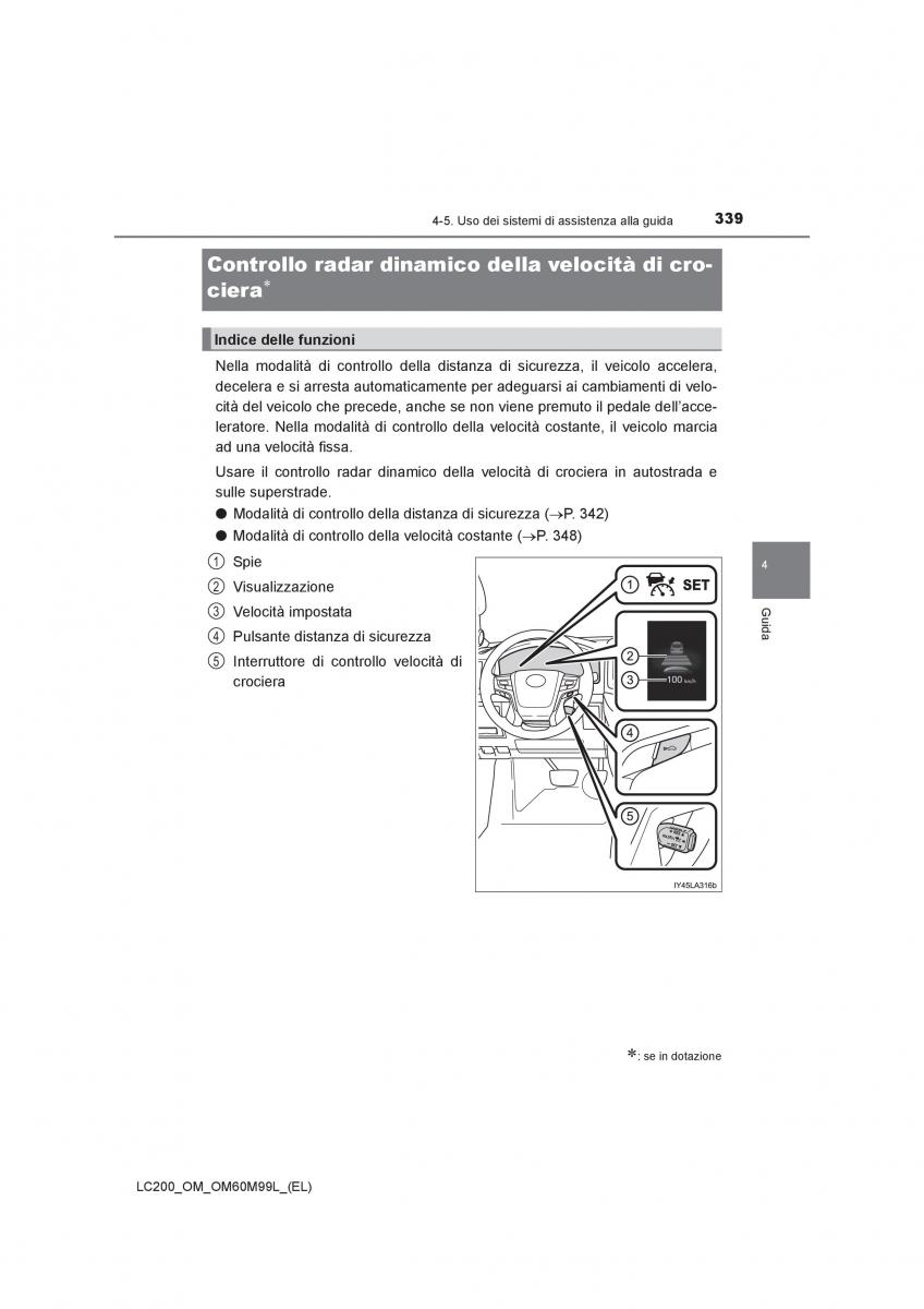 Toyota Land Cruiser J200 manuale del proprietario / page 339