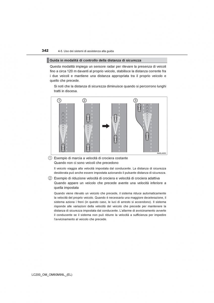 Toyota Land Cruiser J200 manuale del proprietario / page 342