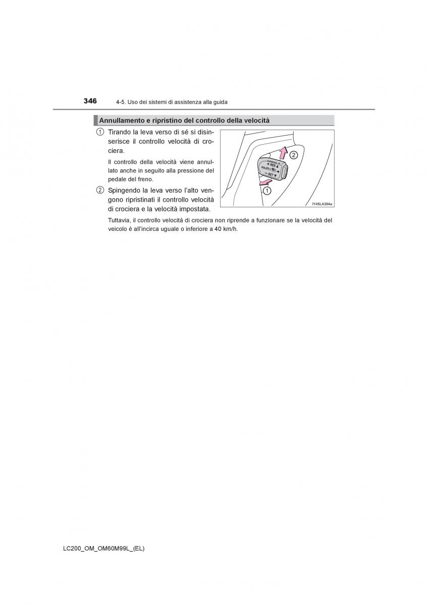 Toyota Land Cruiser J200 manuale del proprietario / page 346