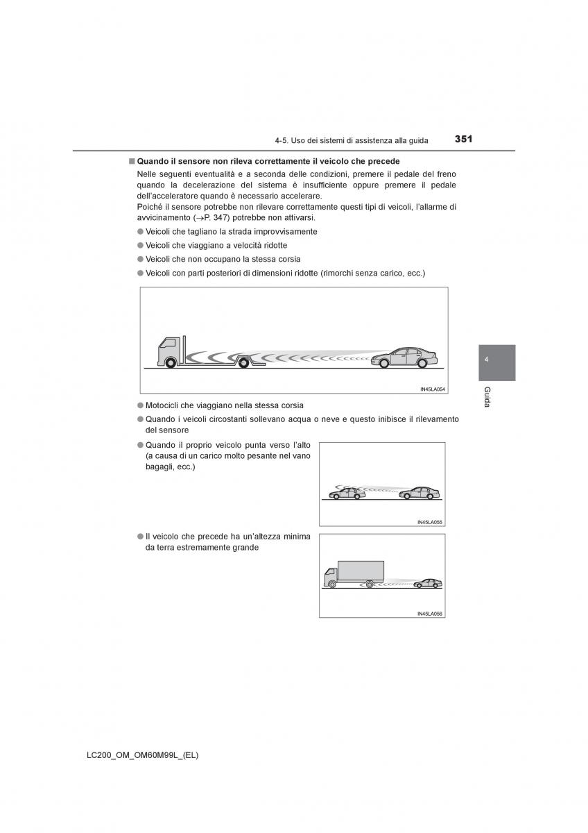 Toyota Land Cruiser J200 manuale del proprietario / page 351