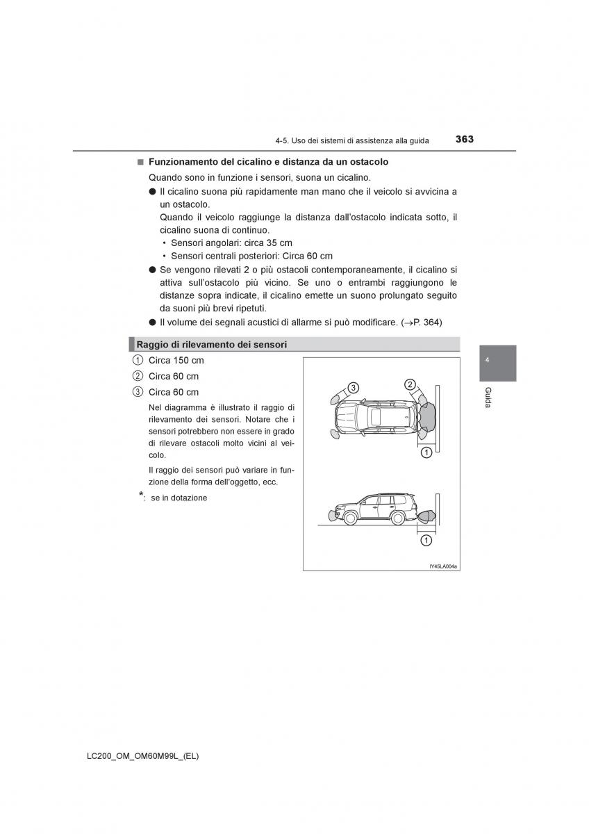 Toyota Land Cruiser J200 manuale del proprietario / page 363