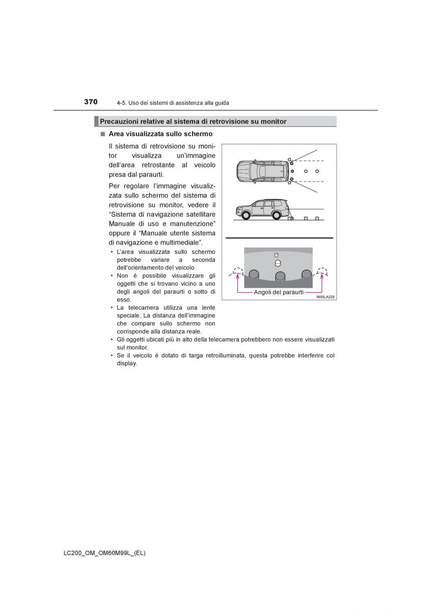 Toyota Land Cruiser J200 manuale del proprietario / page 370