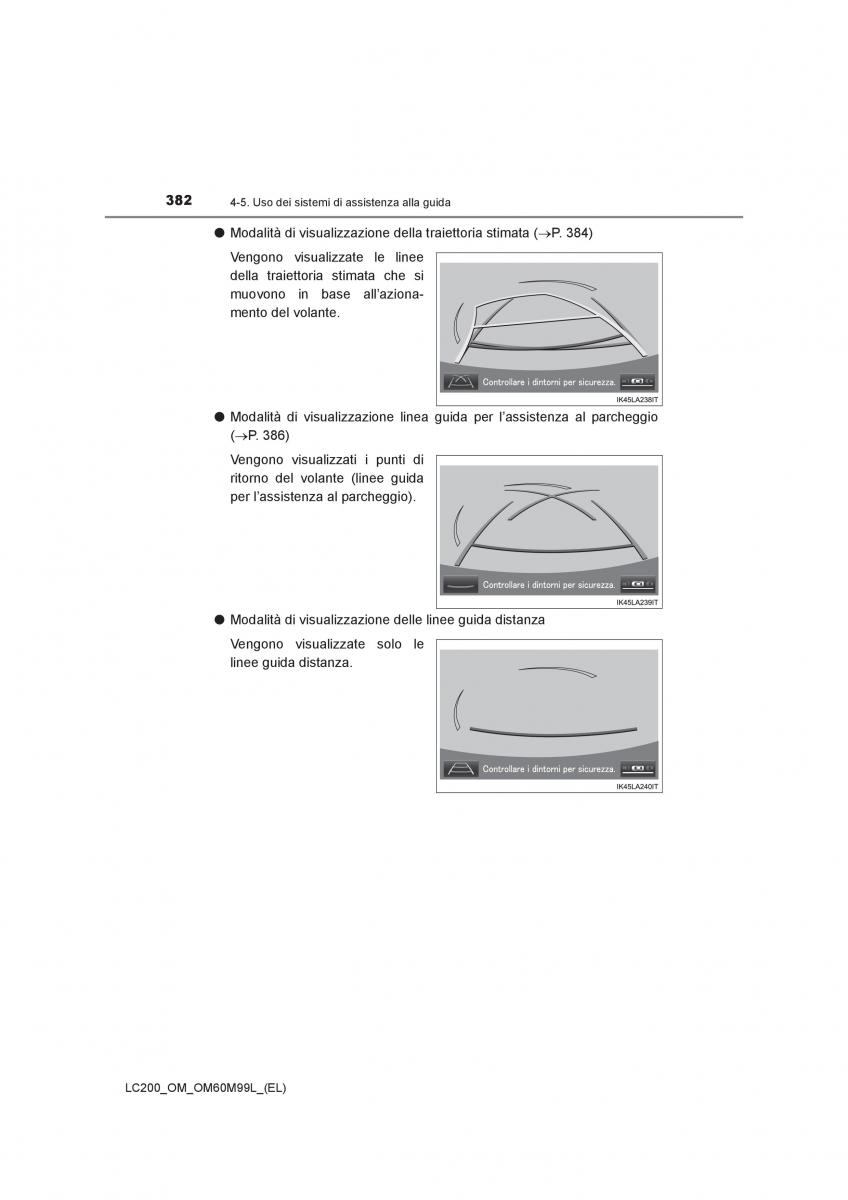 Toyota Land Cruiser J200 manuale del proprietario / page 382