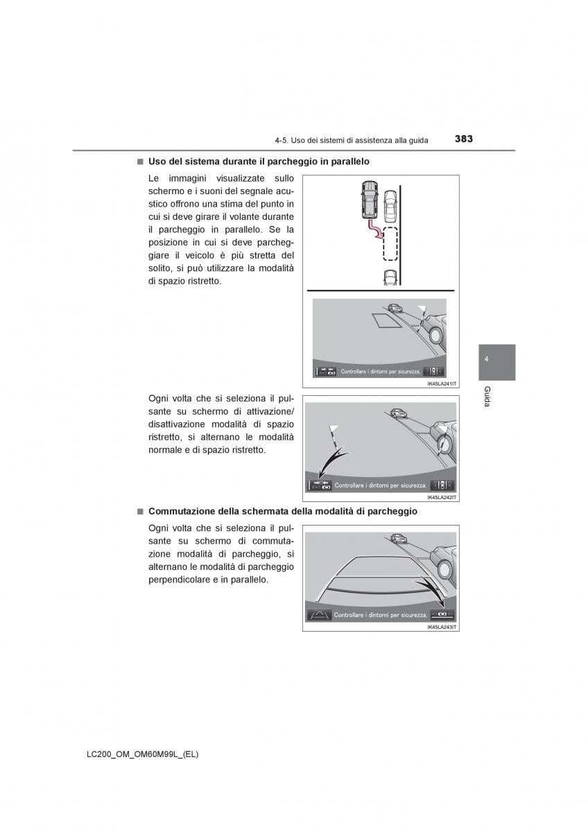 Toyota Land Cruiser J200 manuale del proprietario / page 383