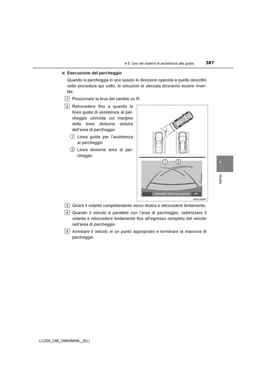 Toyota Land Cruiser J200 manuale del proprietario / page 387