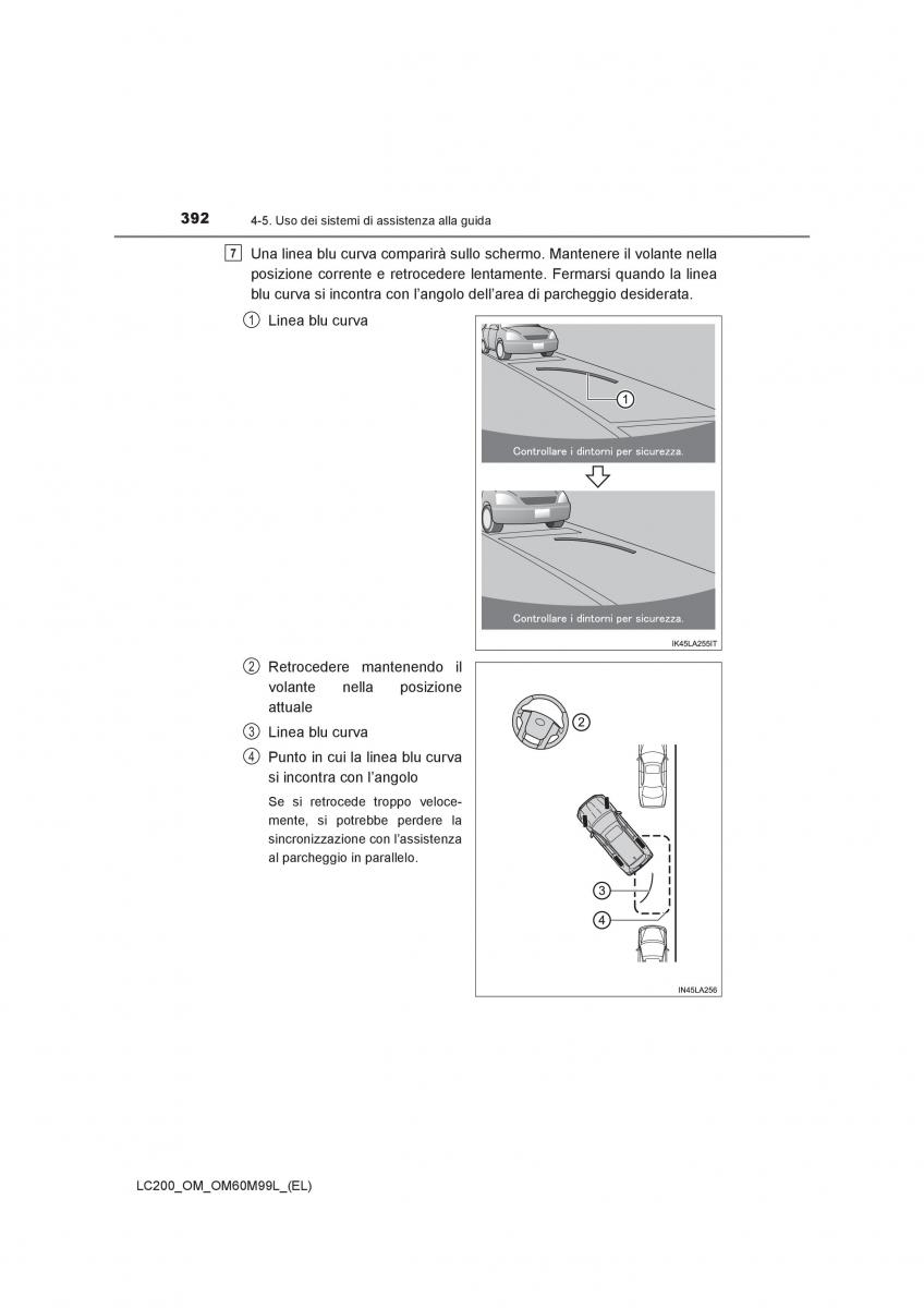 Toyota Land Cruiser J200 manuale del proprietario / page 392