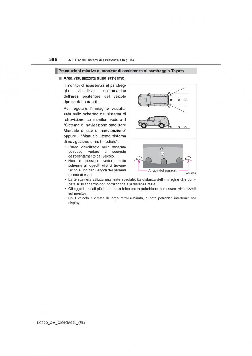 Toyota Land Cruiser J200 manuale del proprietario / page 396