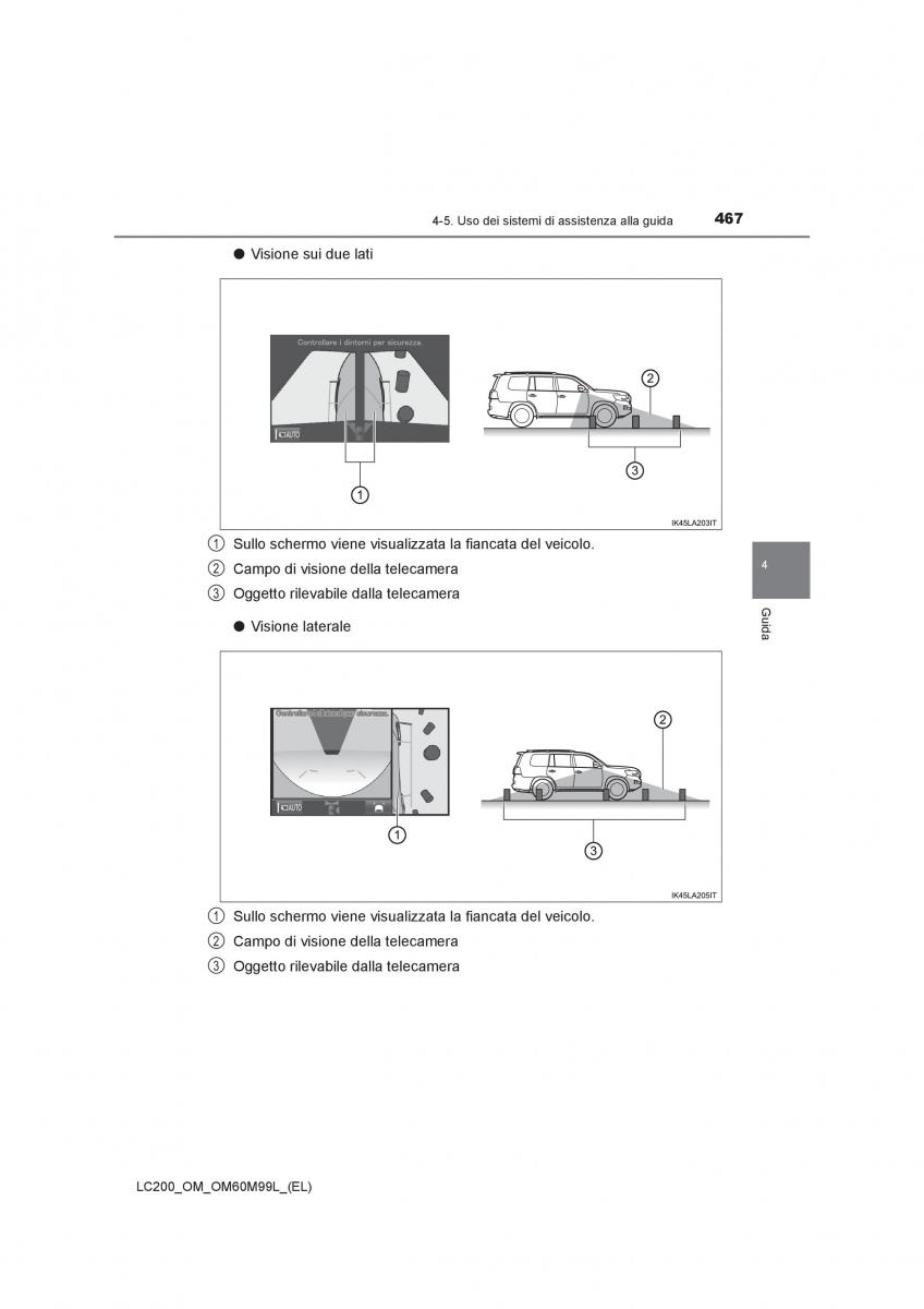 Toyota Land Cruiser J200 manuale del proprietario / page 467