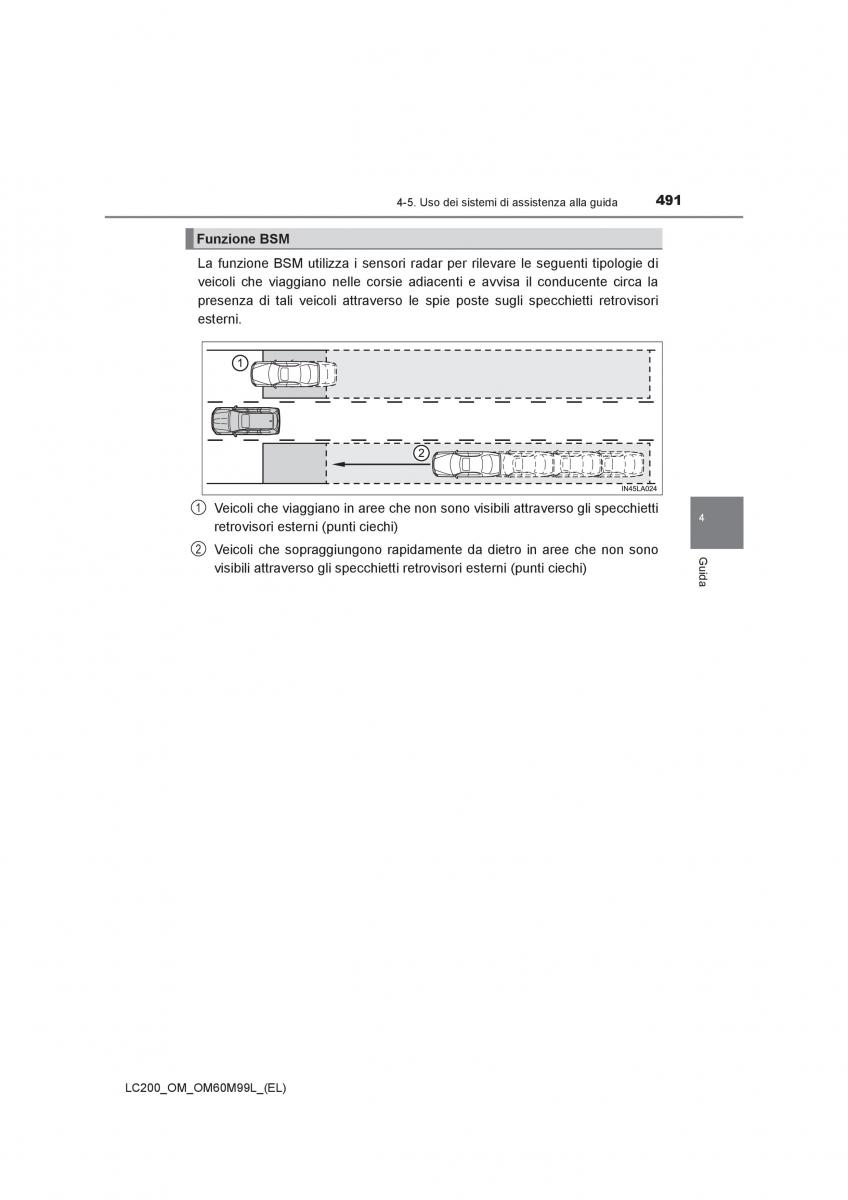 Toyota Land Cruiser J200 manuale del proprietario / page 491