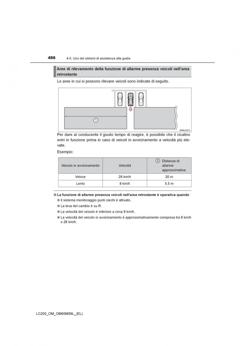 Toyota Land Cruiser J200 manuale del proprietario / page 496