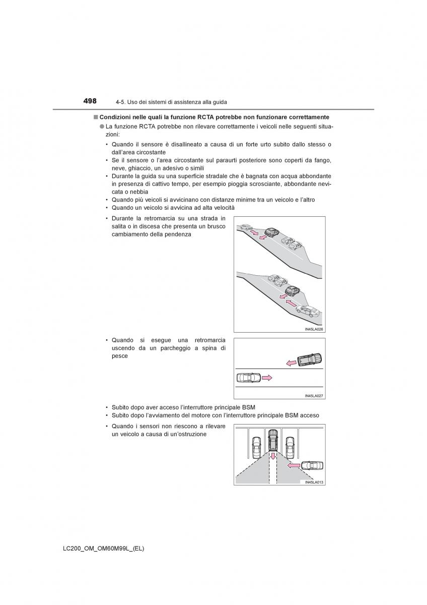 Toyota Land Cruiser J200 manuale del proprietario / page 498