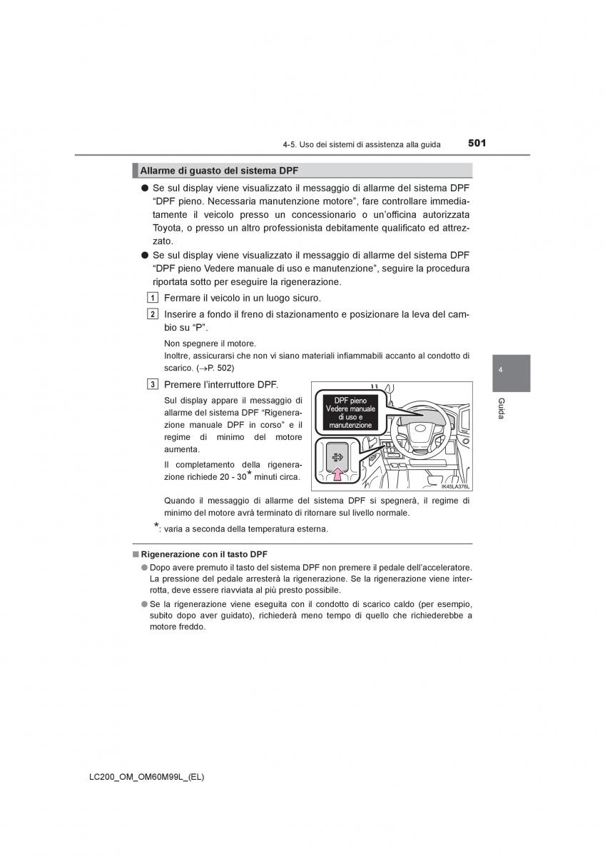 Toyota Land Cruiser J200 manuale del proprietario / page 501