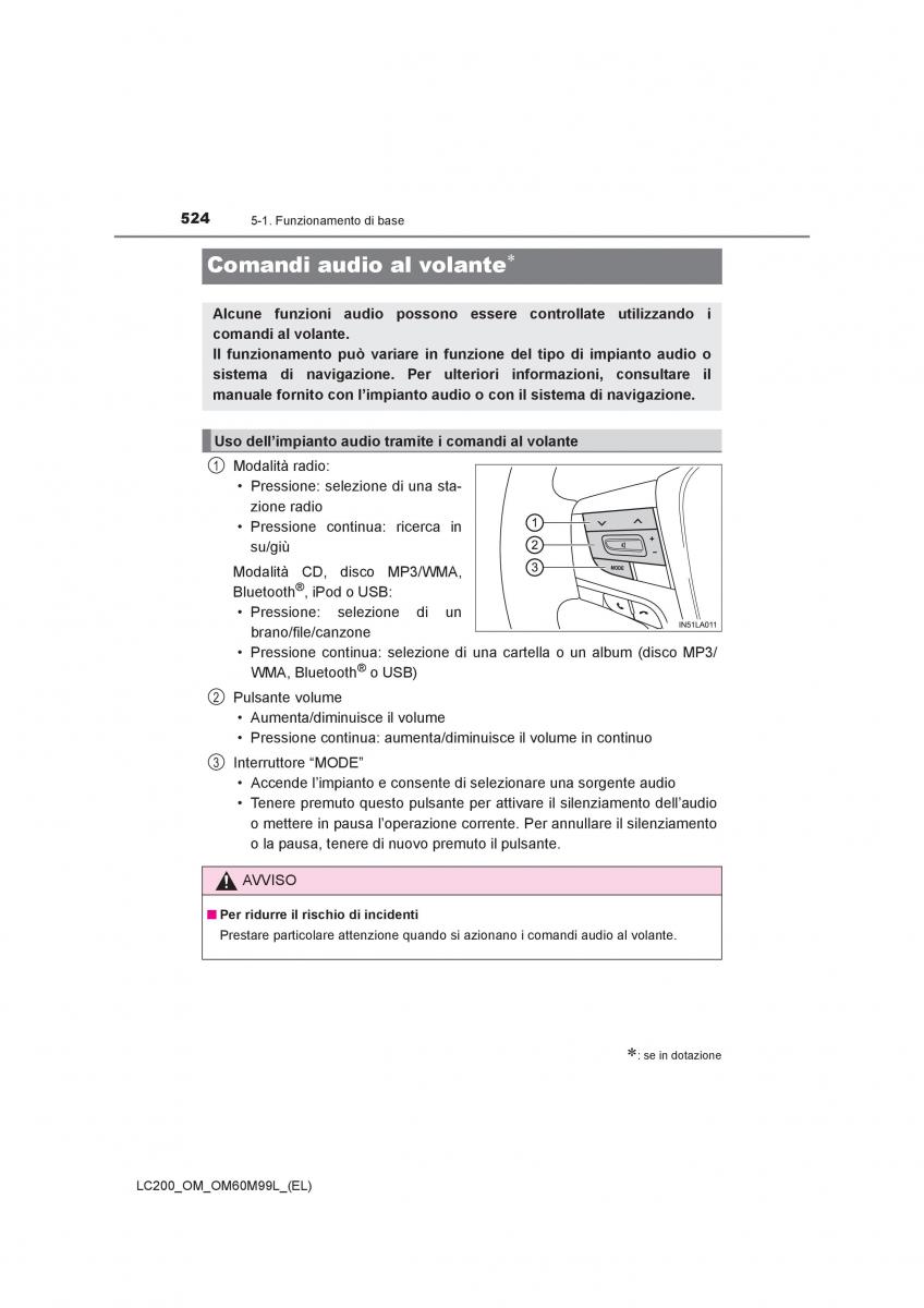 Toyota Land Cruiser J200 manuale del proprietario / page 524