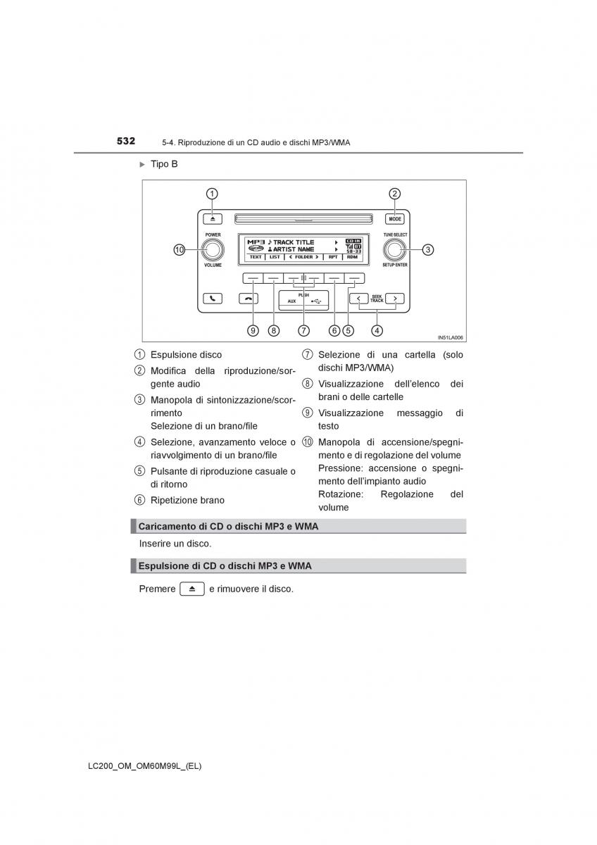 Toyota Land Cruiser J200 manuale del proprietario / page 532