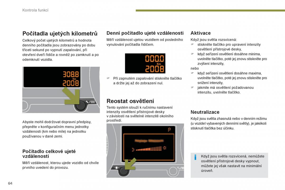 Peugeot 3008 Hybrid navod k obsludze / page 66