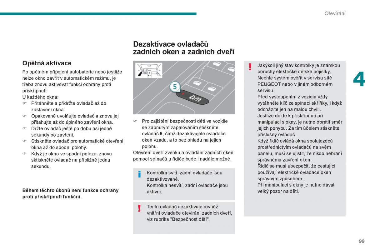 Peugeot 3008 Hybrid navod k obsludze / page 101