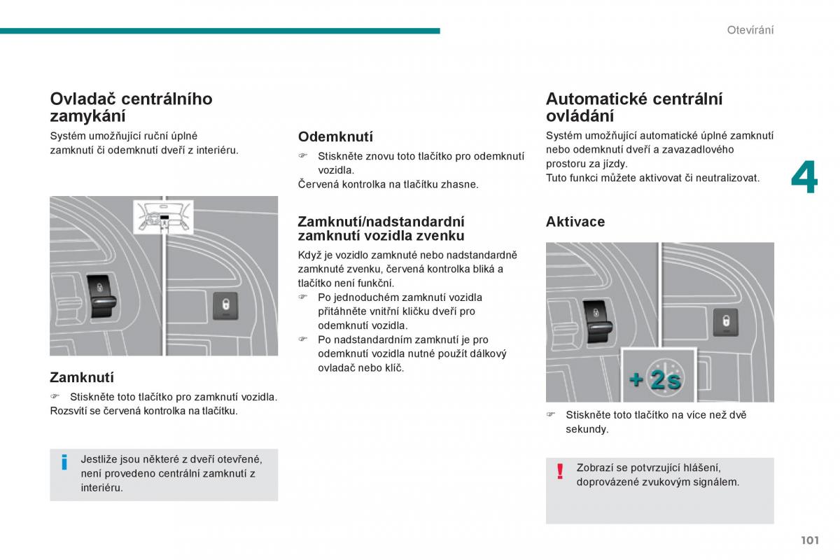 Peugeot 3008 Hybrid navod k obsludze / page 103