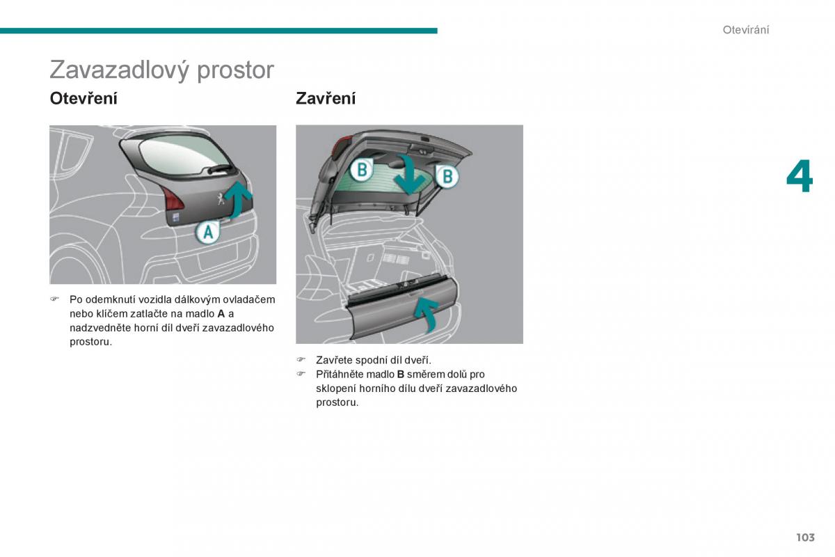 Peugeot 3008 Hybrid navod k obsludze / page 105