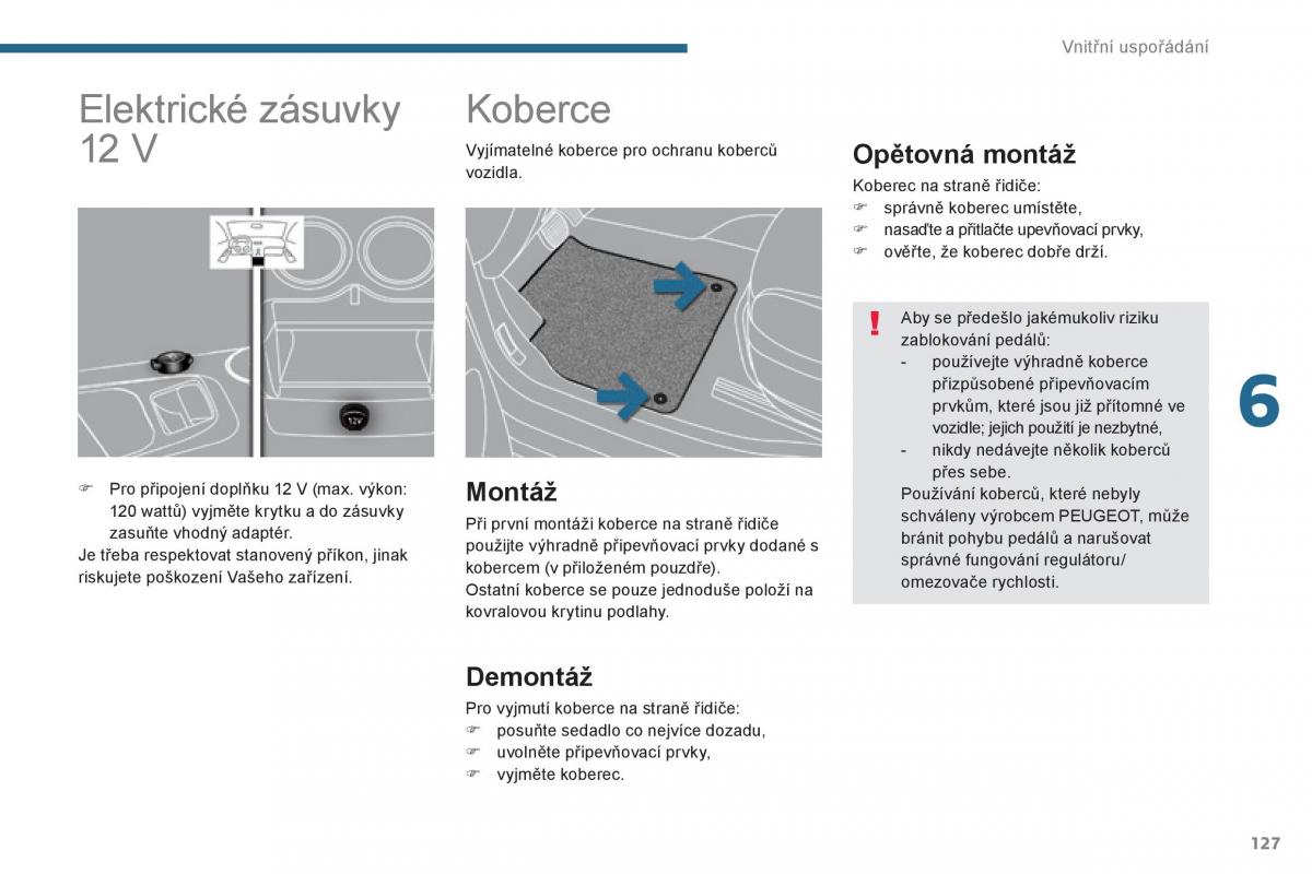 Peugeot 3008 Hybrid navod k obsludze / page 129