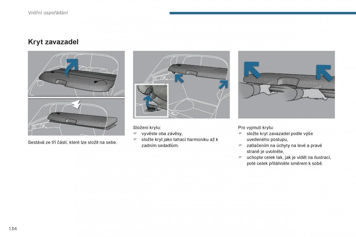 Peugeot 3008 Hybrid navod k obsludze / page 136