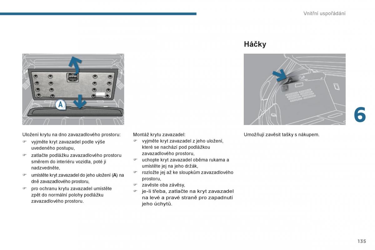 Peugeot 3008 Hybrid navod k obsludze / page 137