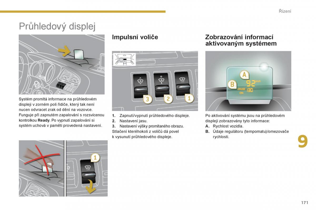 Peugeot 3008 Hybrid navod k obsludze / page 173