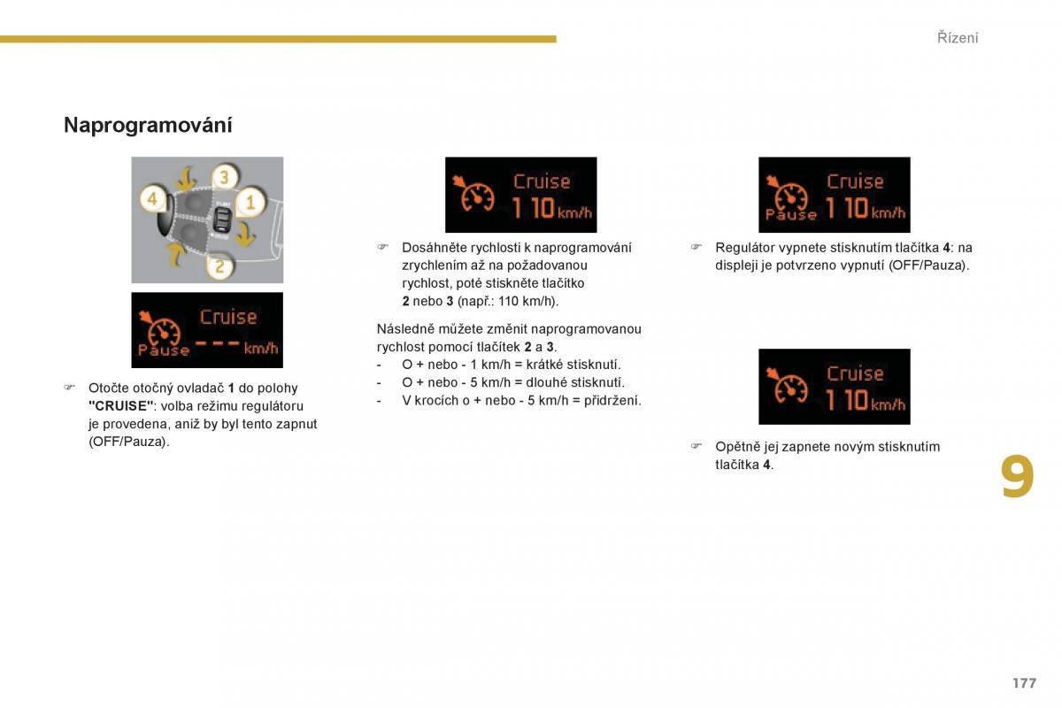 Peugeot 3008 Hybrid navod k obsludze / page 179