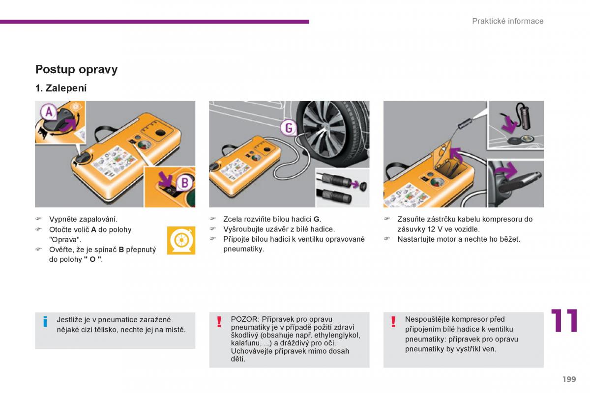 Peugeot 3008 Hybrid navod k obsludze / page 201