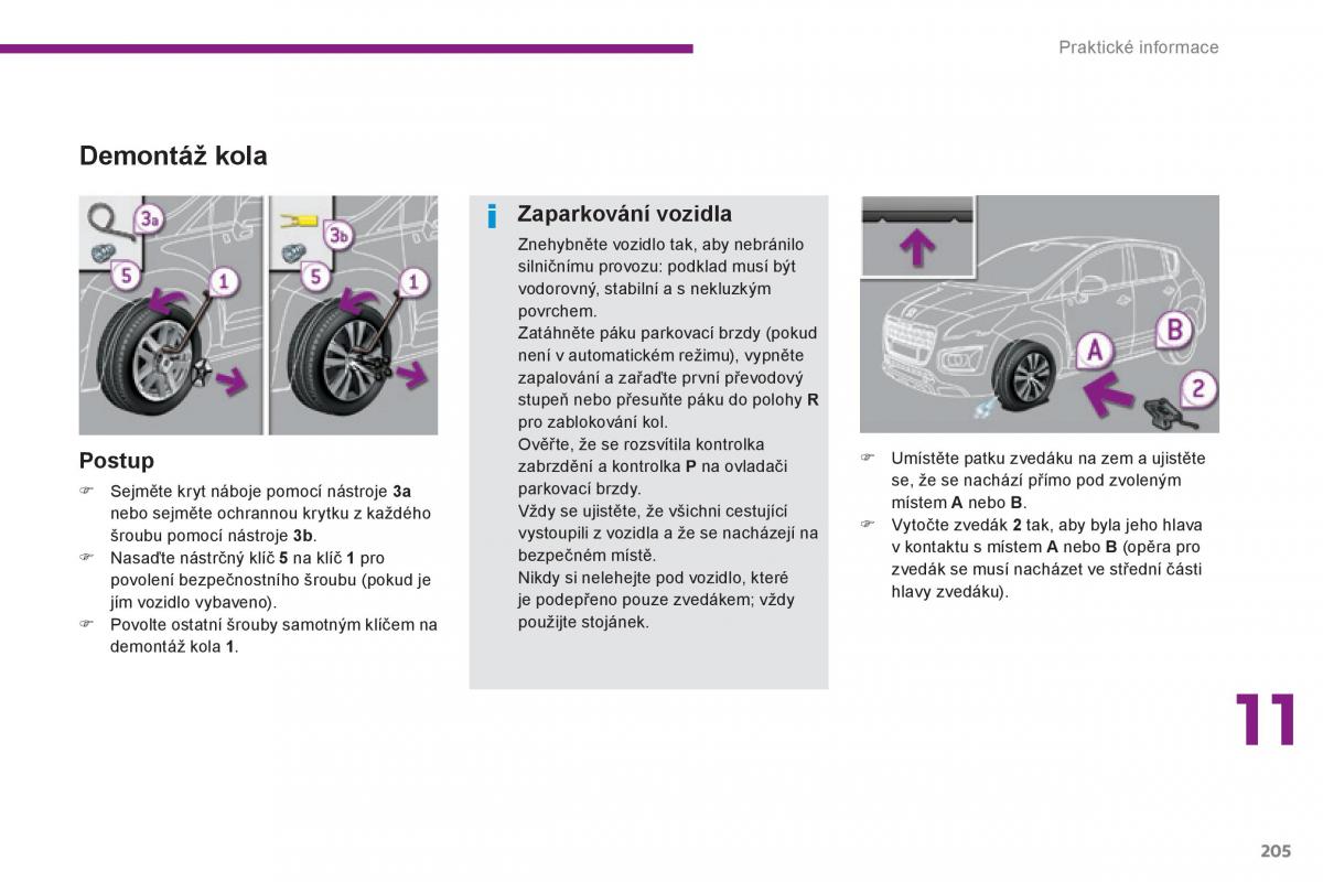 Peugeot 3008 Hybrid navod k obsludze / page 207