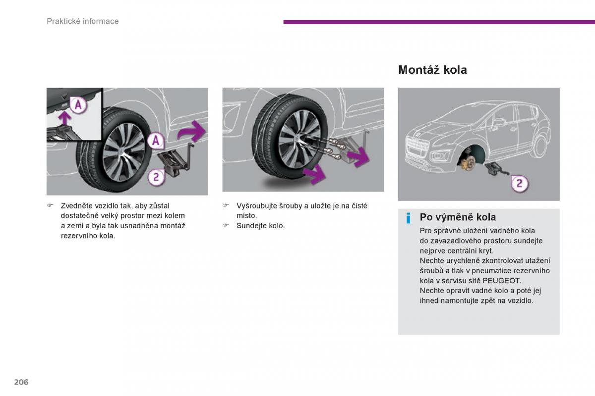 Peugeot 3008 Hybrid navod k obsludze / page 208