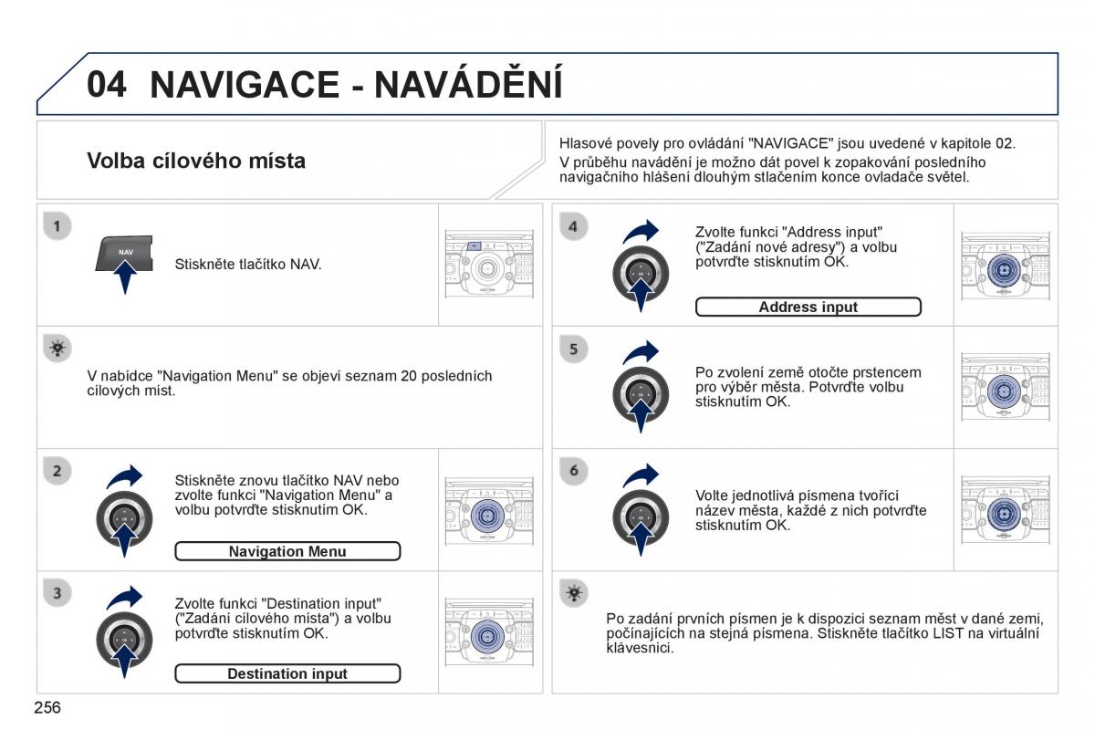 Peugeot 3008 Hybrid navod k obsludze / page 258