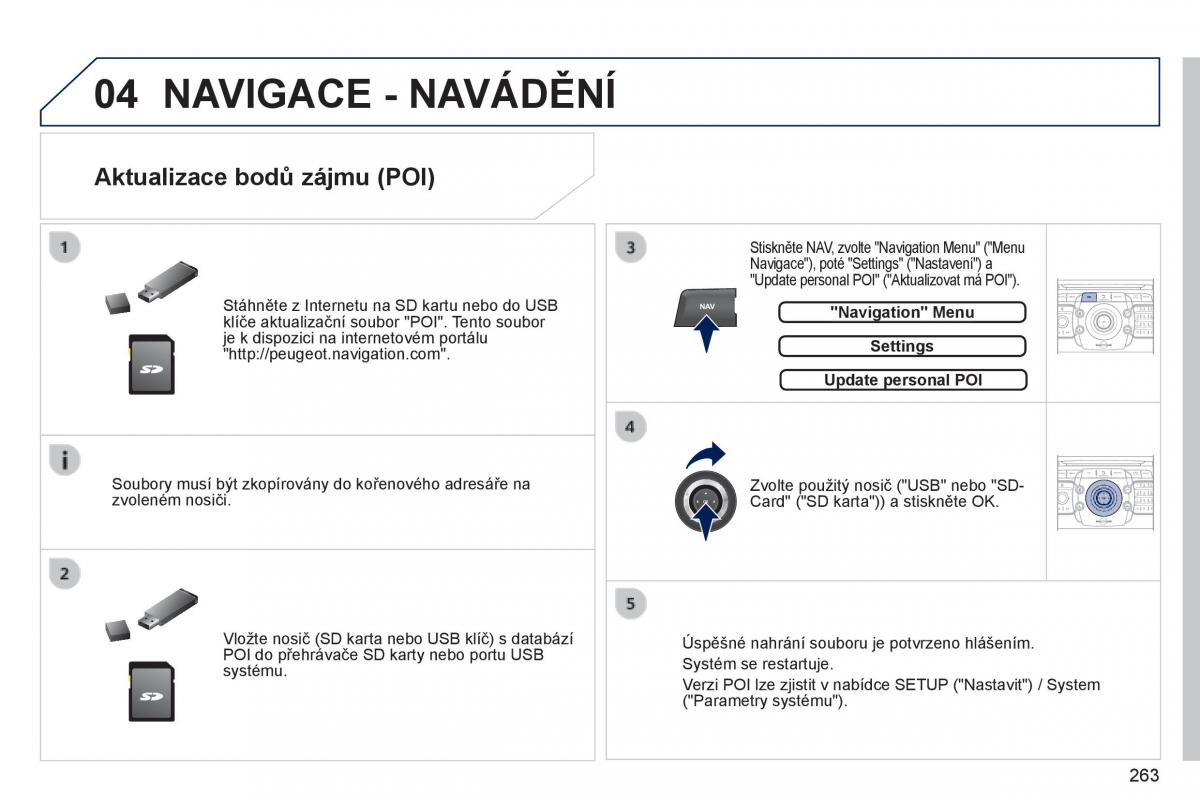 Peugeot 3008 Hybrid navod k obsludze / page 265