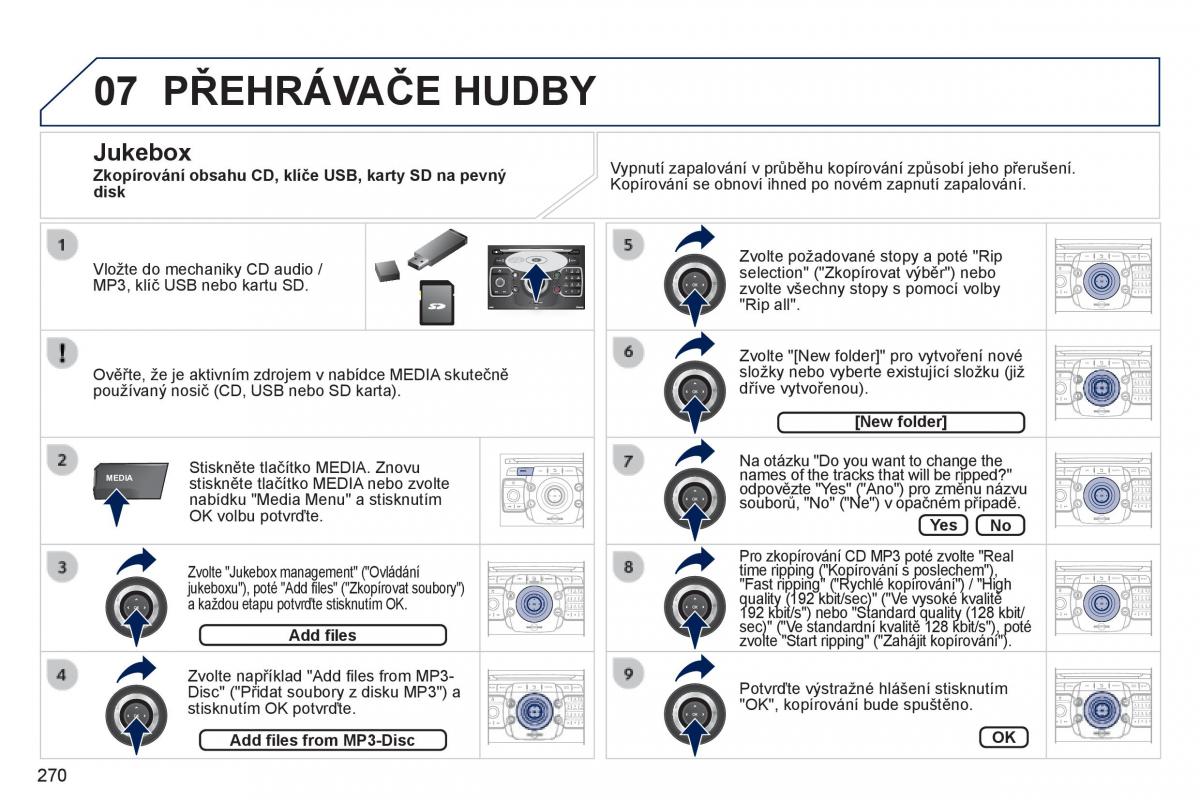 Peugeot 3008 Hybrid navod k obsludze / page 272