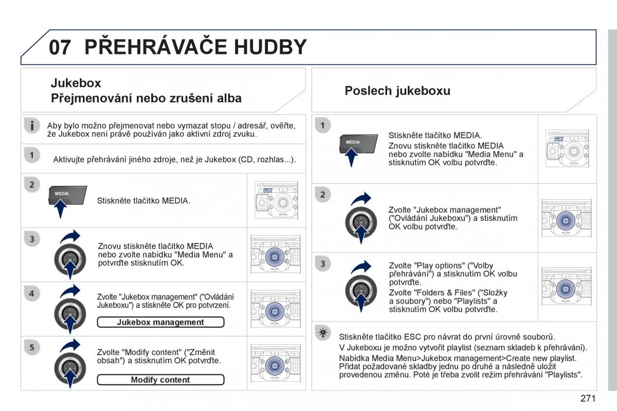 Peugeot 3008 Hybrid navod k obsludze / page 273