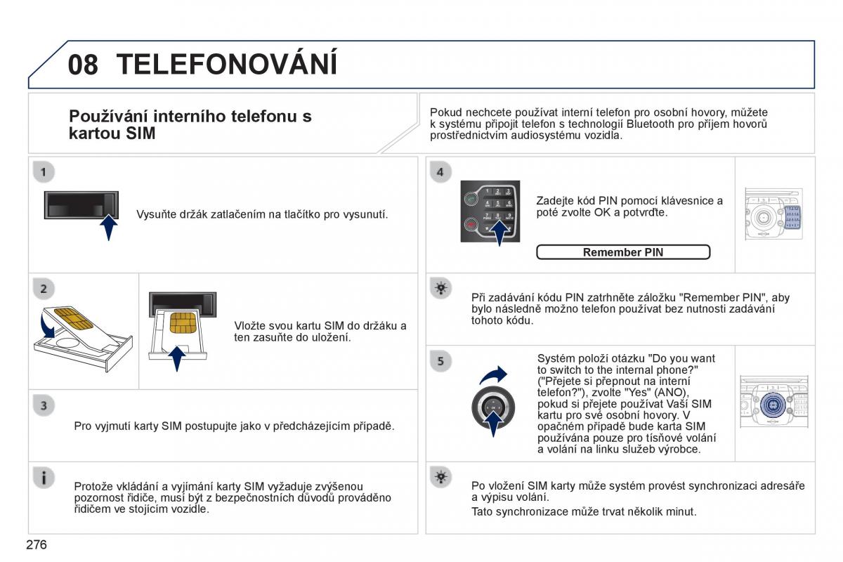 Peugeot 3008 Hybrid navod k obsludze / page 278