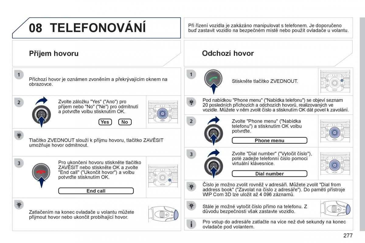 Peugeot 3008 Hybrid navod k obsludze / page 279