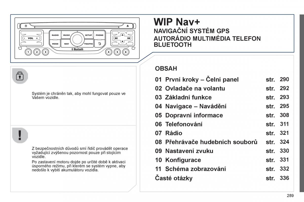 Peugeot 3008 Hybrid navod k obsludze / page 291