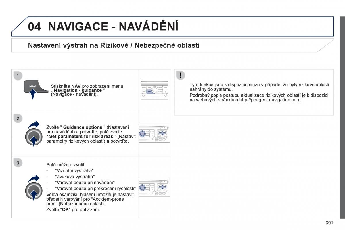 Peugeot 3008 Hybrid navod k obsludze / page 303