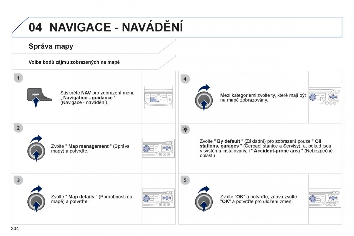 Peugeot 3008 Hybrid navod k obsludze / page 306