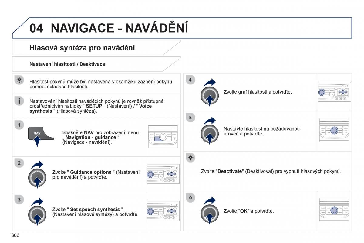 Peugeot 3008 Hybrid navod k obsludze / page 308