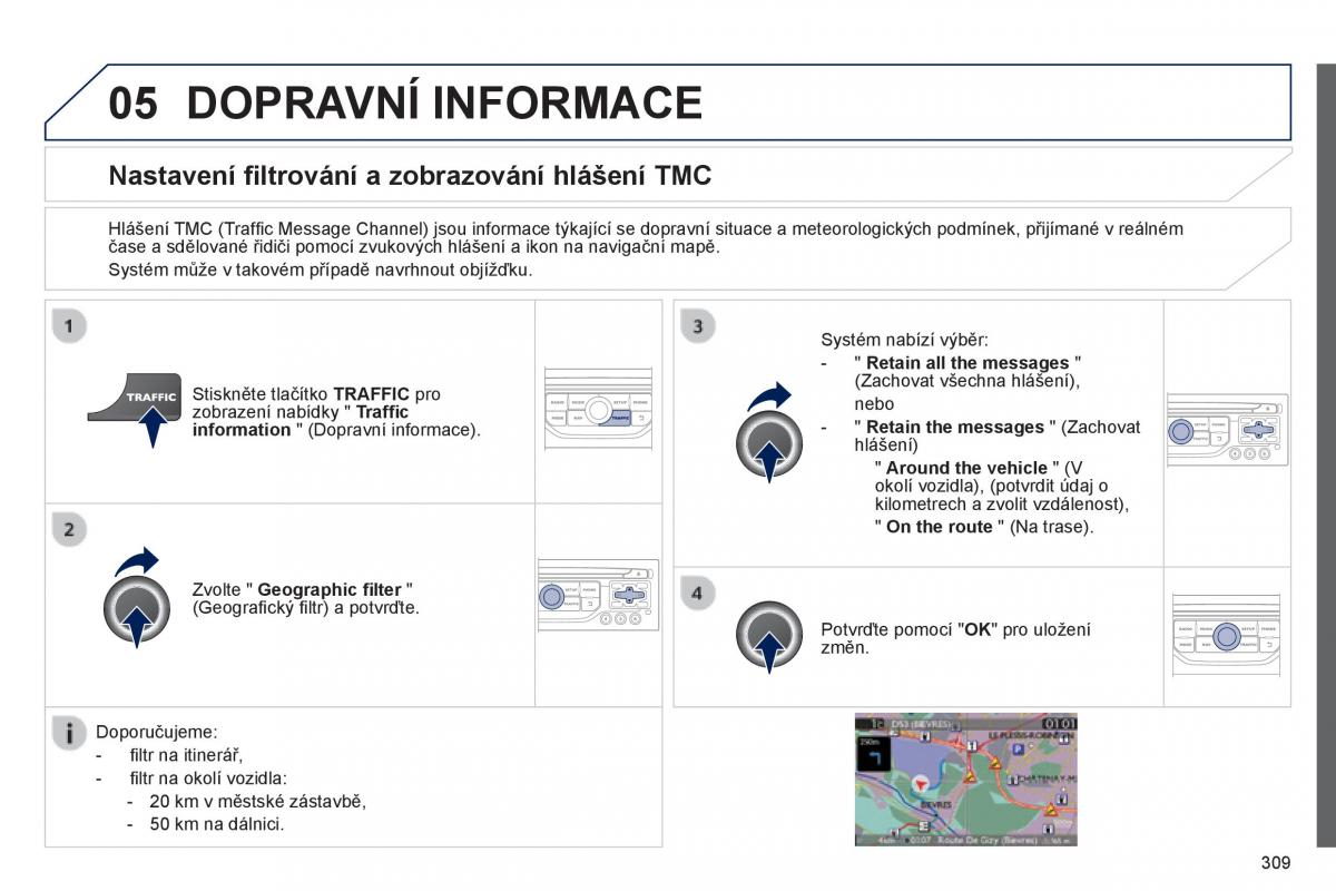 Peugeot 3008 Hybrid navod k obsludze / page 311