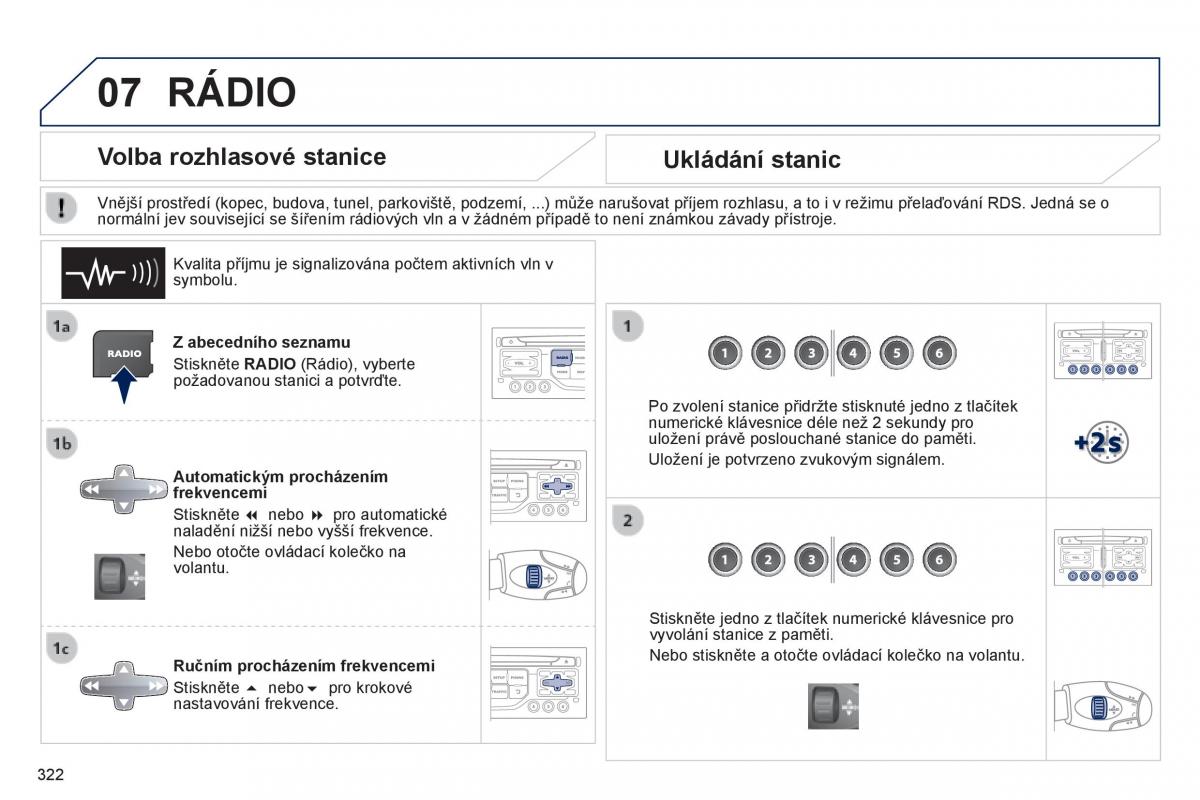 Peugeot 3008 Hybrid navod k obsludze / page 324