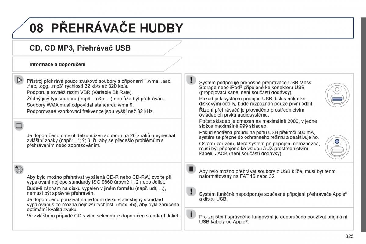 Peugeot 3008 Hybrid navod k obsludze / page 327