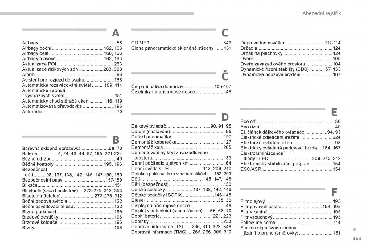 Peugeot 3008 Hybrid navod k obsludze / page 365