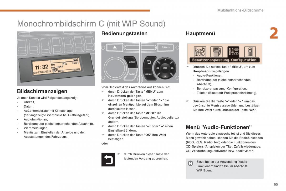 Peugeot 3008 Hybrid Handbuch / page 67