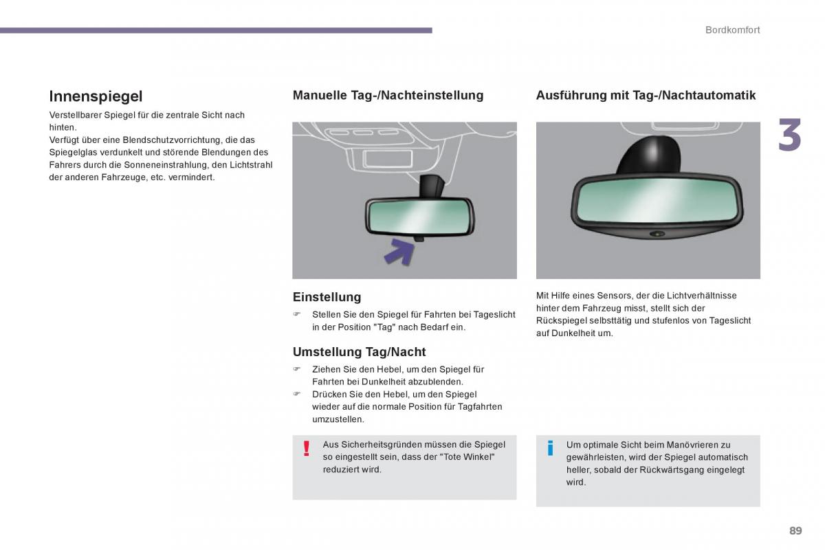 Peugeot 3008 Hybrid Handbuch / page 91