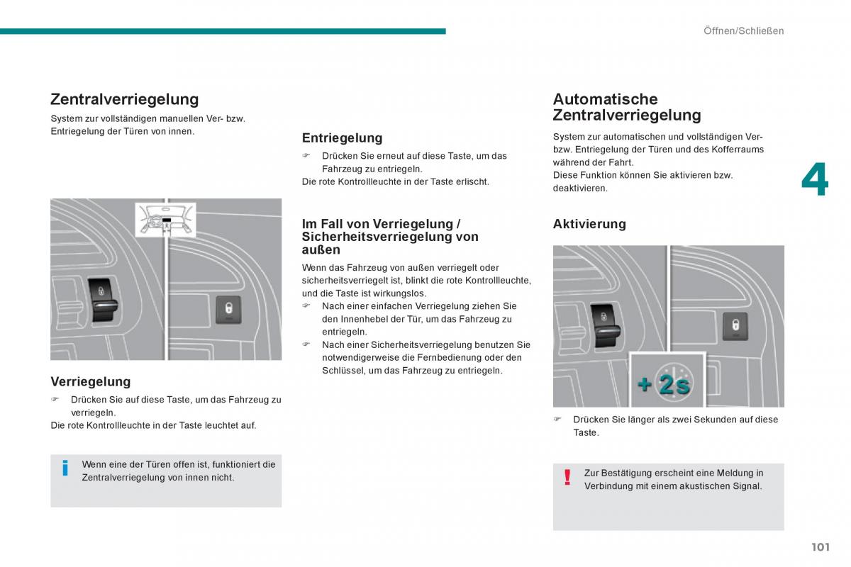 Peugeot 3008 Hybrid Handbuch / page 103