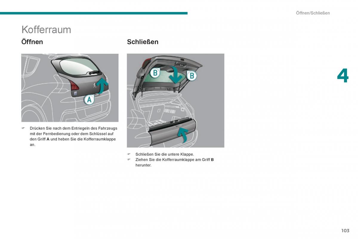 Peugeot 3008 Hybrid Handbuch / page 105