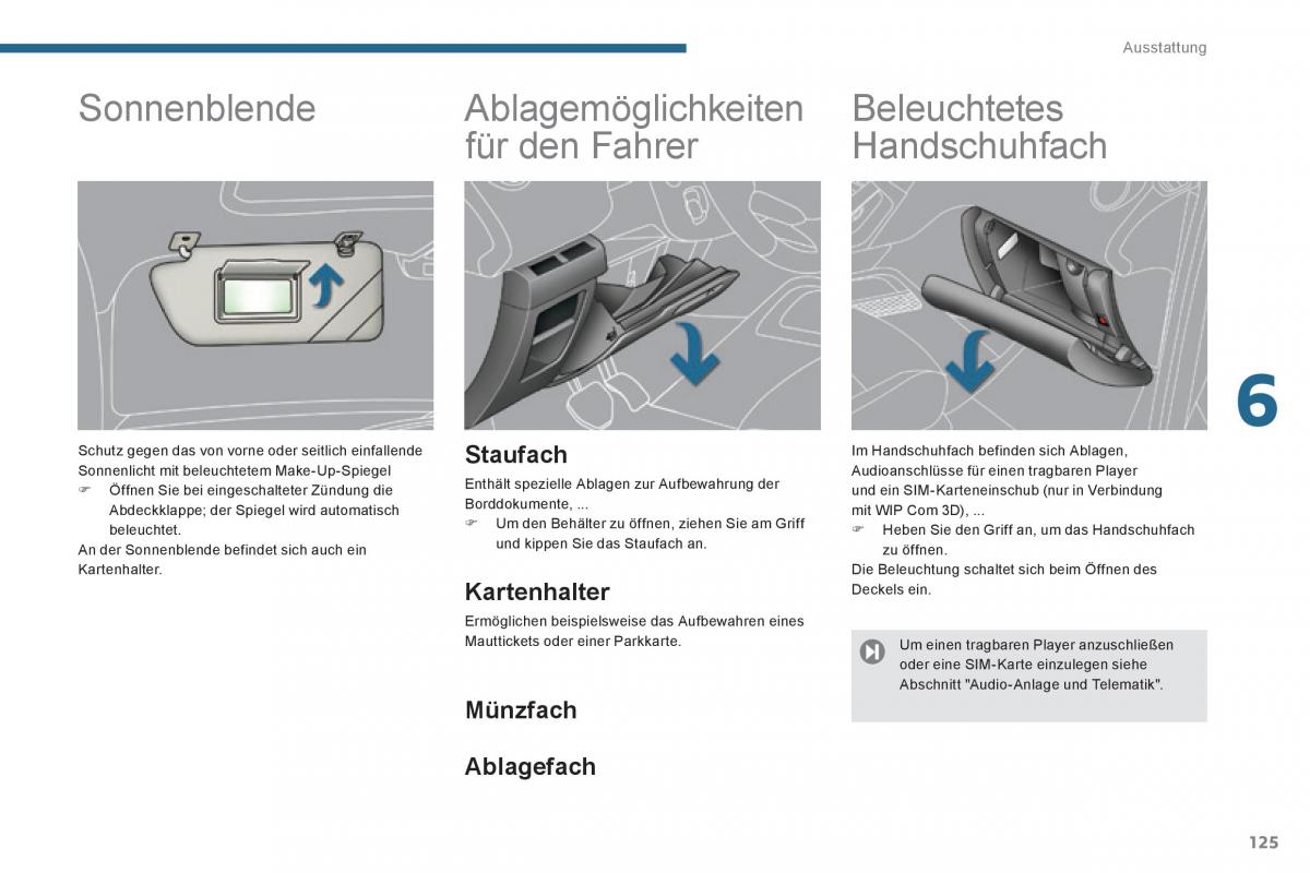 Peugeot 3008 Hybrid Handbuch / page 127