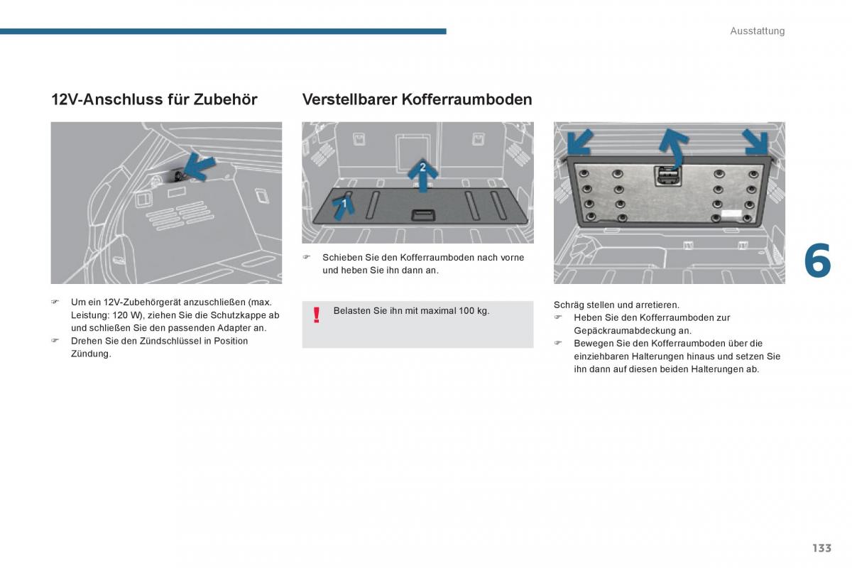 Peugeot 3008 Hybrid Handbuch / page 135